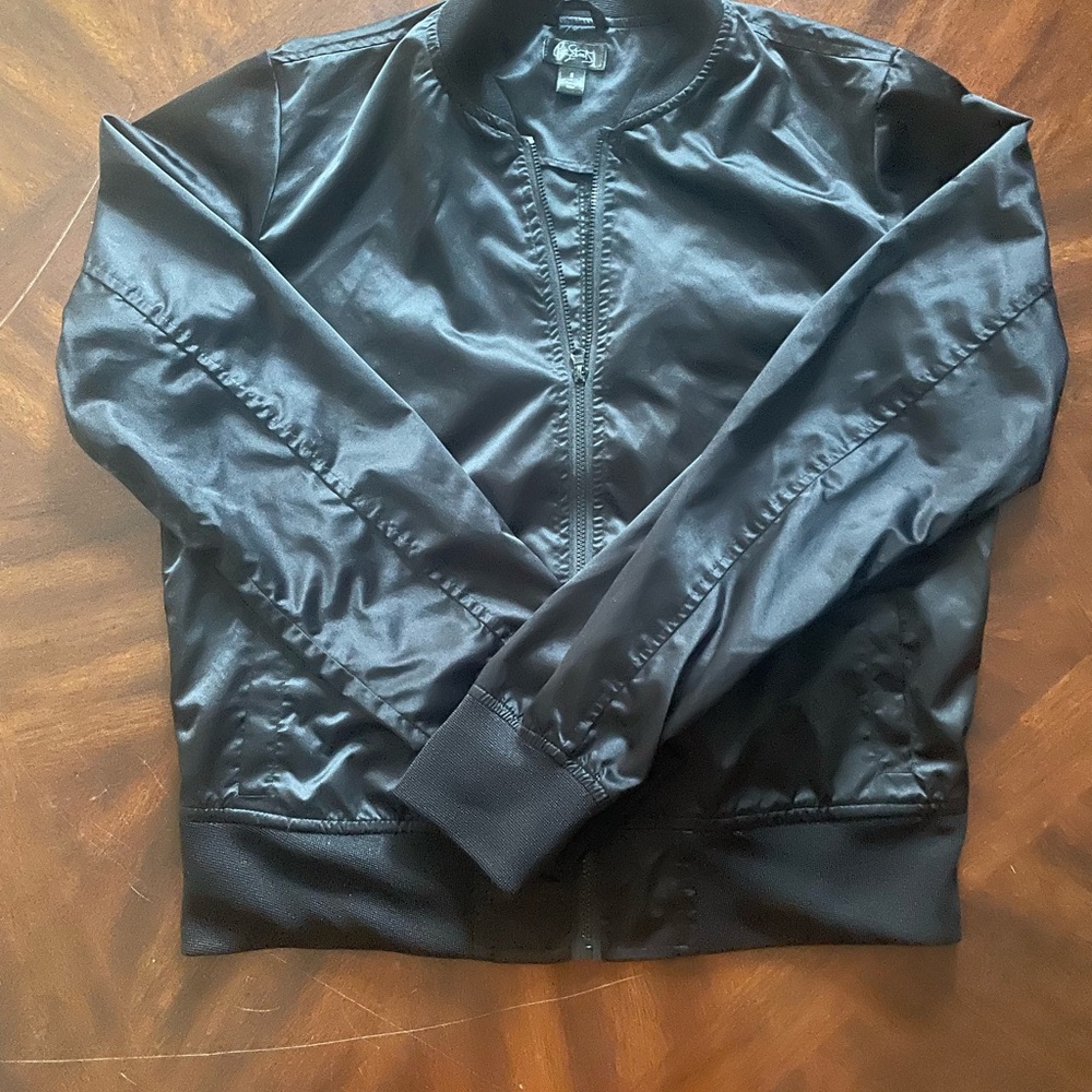 Women’s Black Bomber Jacket